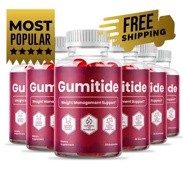 Gumitide 6-Bottle 180-Day Best Value Supply – Weight Management Gummies